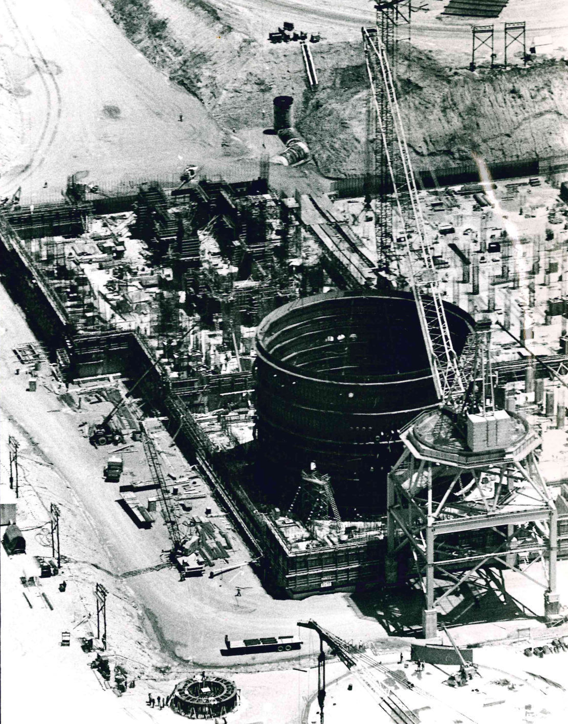 Reactor under construction